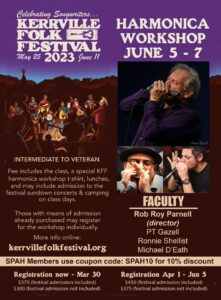 2023 Kerrville Folk Fest Harmonica Workshop